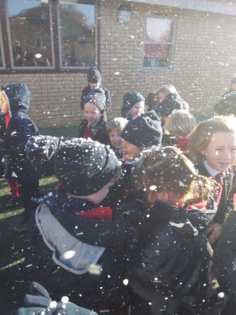 Let it snow, let it snow, let it snow!!, Copthill School
