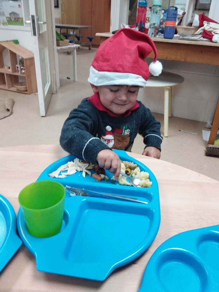 Christmas Lunch, Copthill School