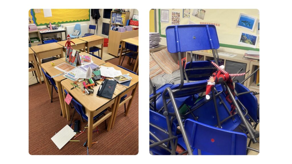 Day in the Life of a Cheeky Year 4 Elf&#8230;, Copthill School
