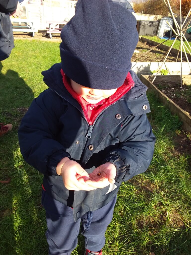 Exploring the Early Years Garden, Copthill School