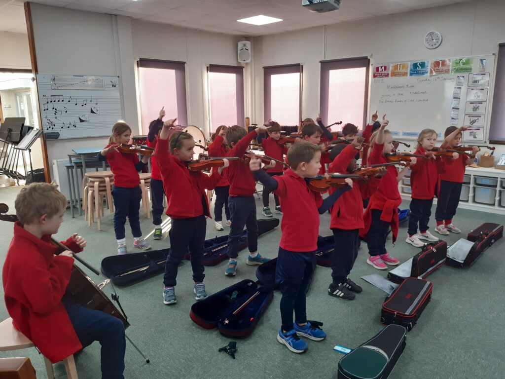 Stringtastic start!, Copthill School