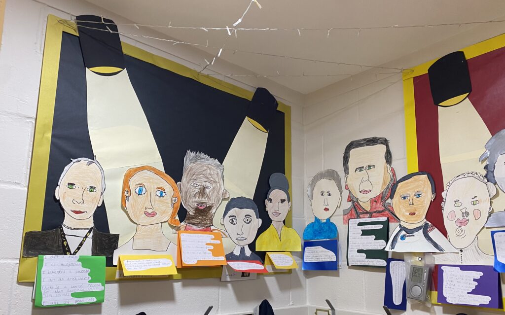 Brushing shoulders with the stars&#8230;, Copthill School