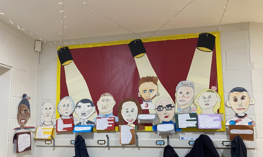 Brushing shoulders with the stars&#8230;, Copthill School