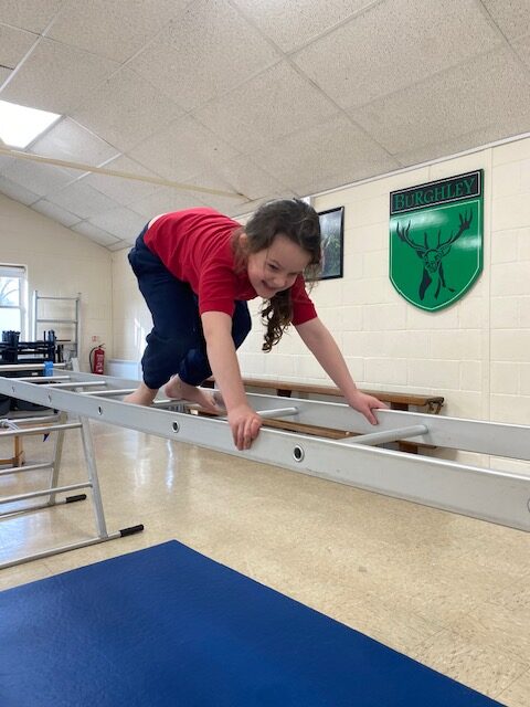 Gymnastics skills&#8230;, Copthill School