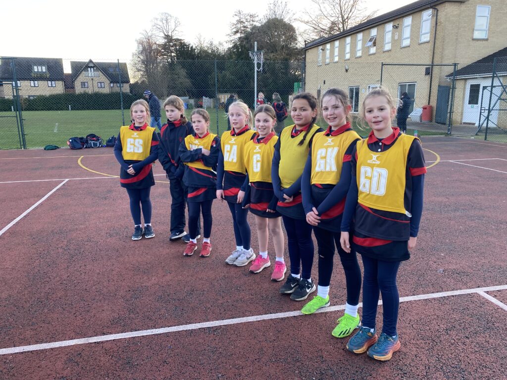 Early convincing win for the netball teams, Copthill School