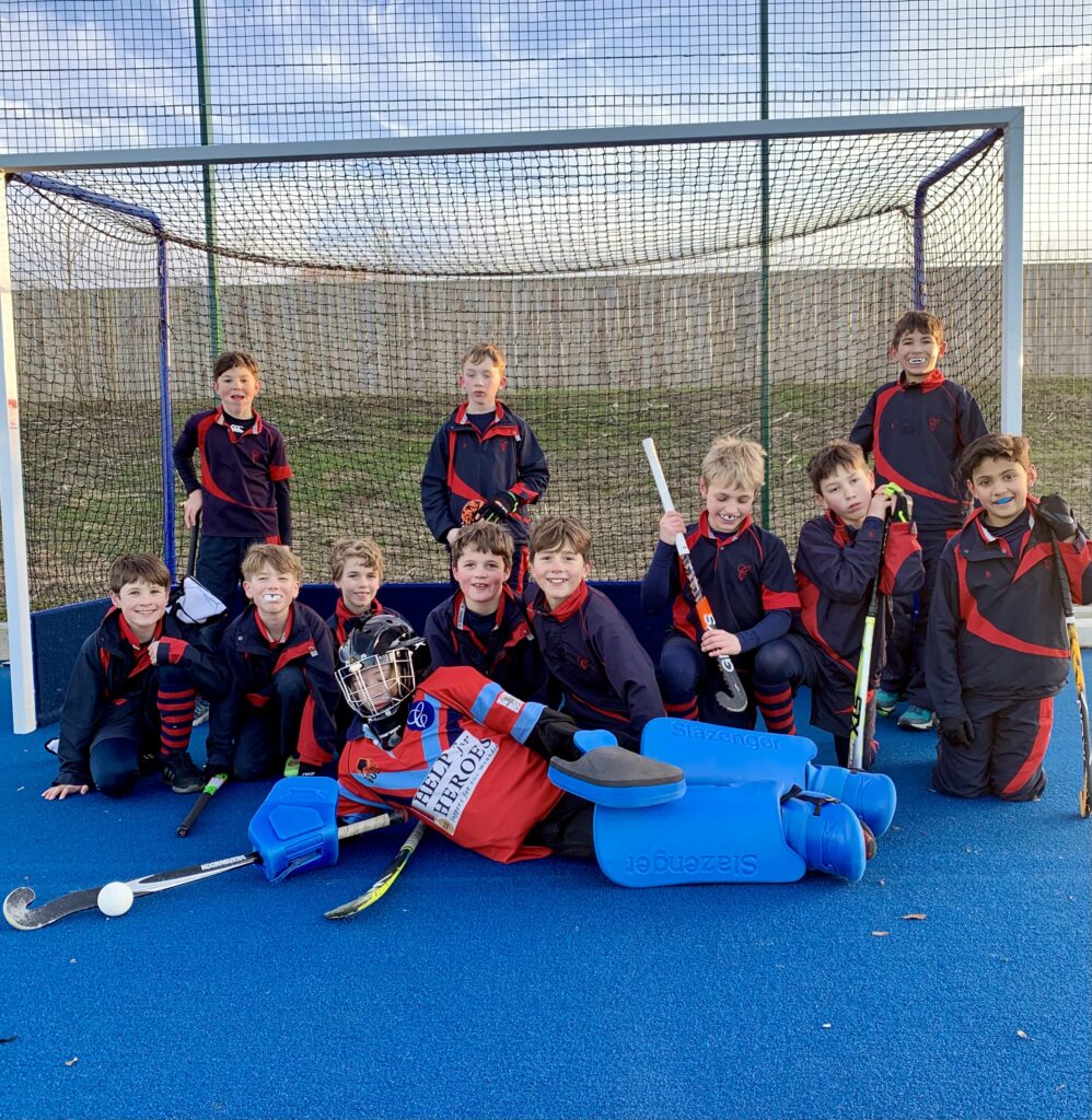 U11 Boys Hockey v Stamford Junior School, Copthill School