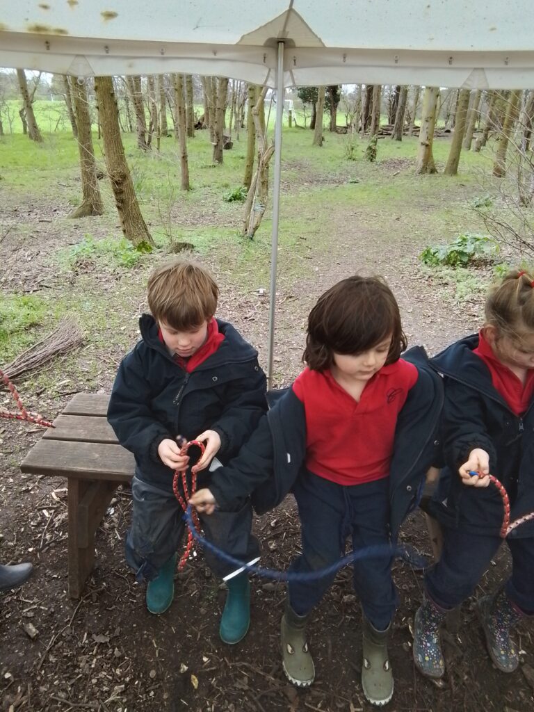 Home Sweet Home and Knot Tying!, Copthill School