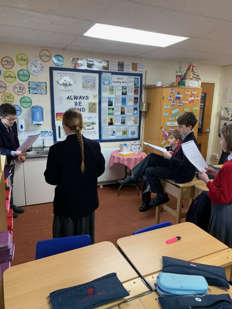 A Midsummer Night’s Dream performances, Copthill School