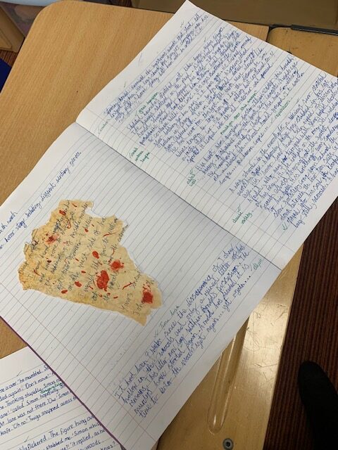 Incredible horror writing from Year 6, Copthill School