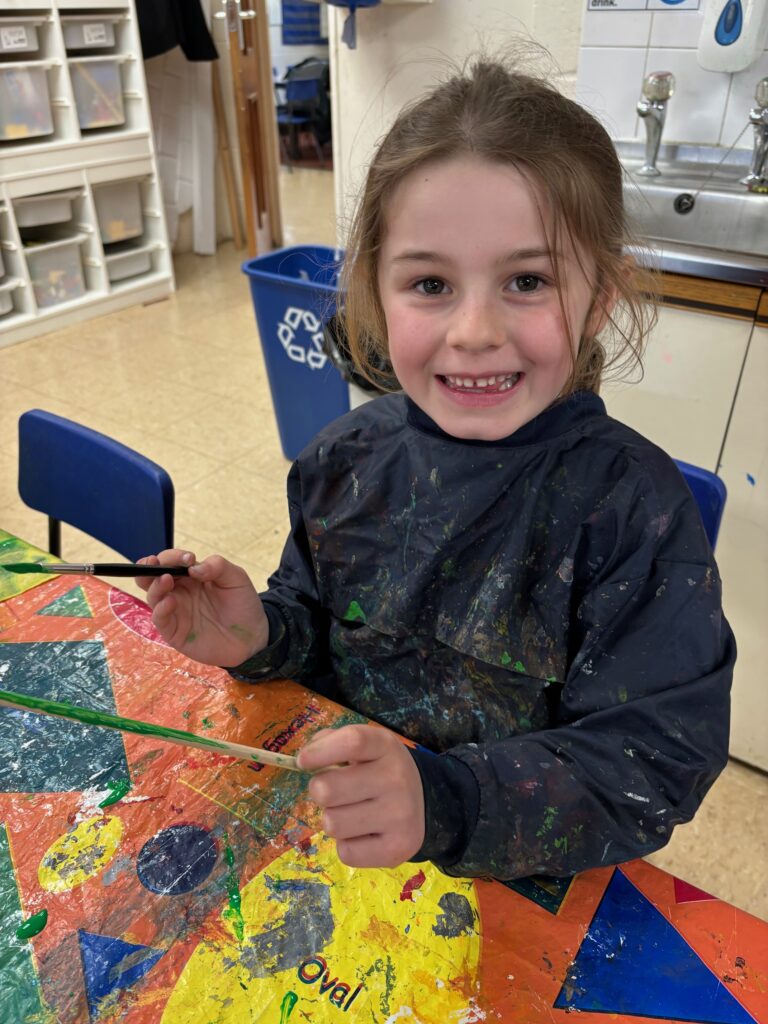 Creativity with flowers&#8230;, Copthill School