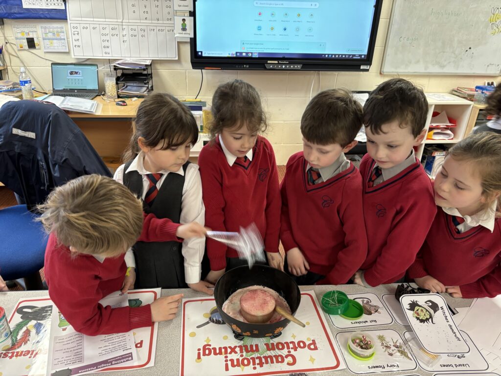 Magical potion making&#8230;, Copthill School