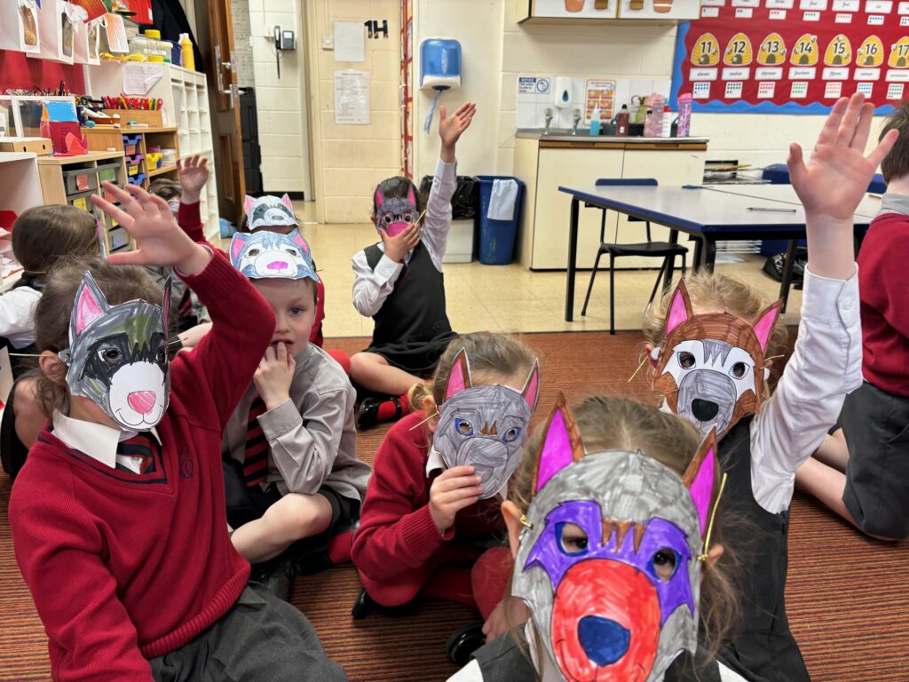 Questions for the Big Bad Wolf&#8230;, Copthill School